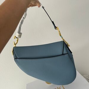 Elegant Blue Shoulder Bag